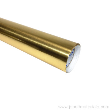 Self Adhesive Vinyl Gold Coated Metalized Pet Film